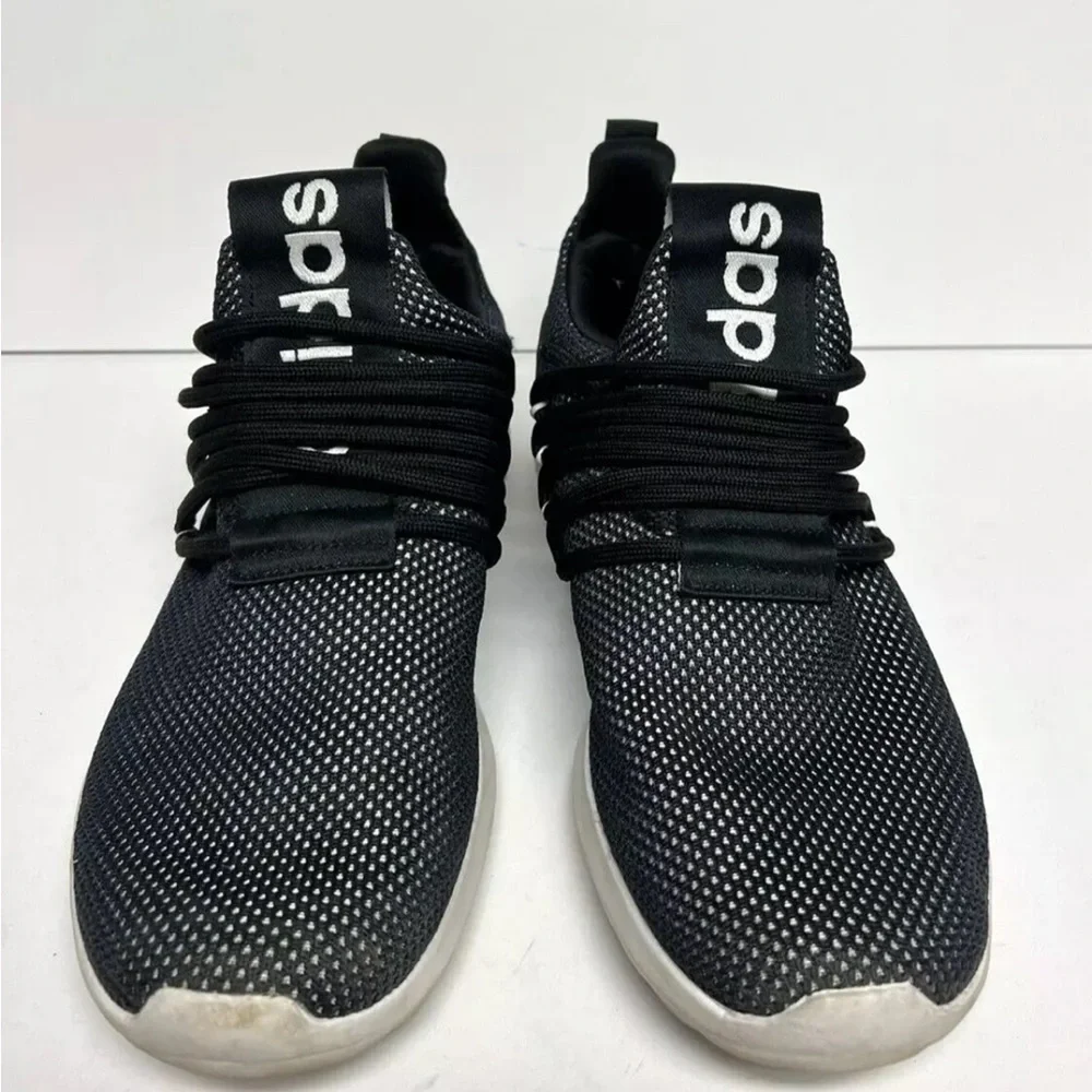 adidas Mens Lite Racer Adapt 3 Running Shoes Black 10 M
